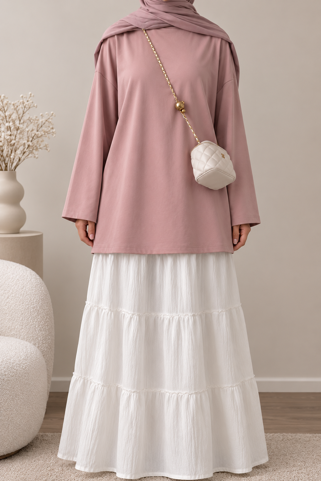 Pull oversize en coton